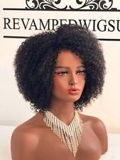 Afro 100% Human Hair Wig Coily