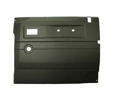 LAND ROVER DEFENDER  RH BLACK FRONT ROW DOOR CARD  MANUAL WINDOW TR232A