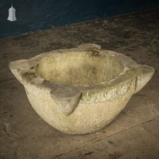 Stone Mortar, Large Floor Standing Medieval Vessel