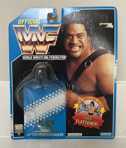 Wwf hasbro series fatu - hasbro,