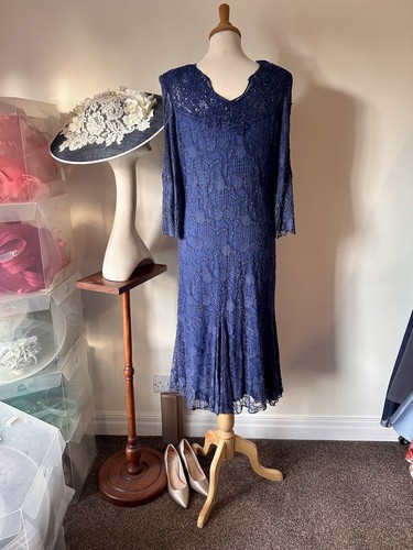 Ann balon blue - long, sleeved