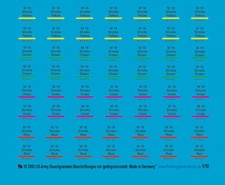 Peddinghaus Decals 1/10 3392 US Army Smoke Grenades Markings Red and Yellow