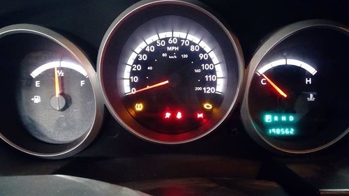 Speedometer cluster silver - speedometer,