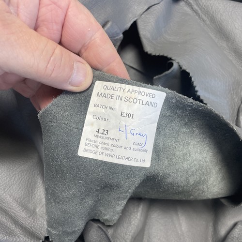 Leather offcuts and scraps - leather,