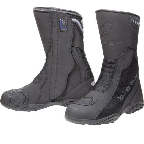 Motorcycle boots black - boots,
