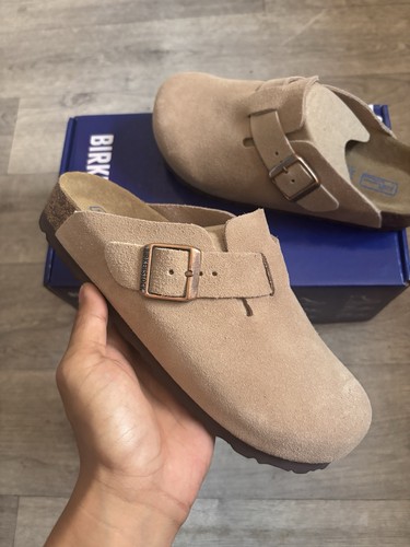 Birkenstocks boston clog sand - birkenstocks,