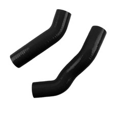 Black For 1979-1982 MAZDA RX-7 RX7 12A FB SA Silicone Radiator Hoses 1980 1981