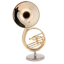 1/6 Scale Sousaphone Brass With Storage Box For Figurines 12
