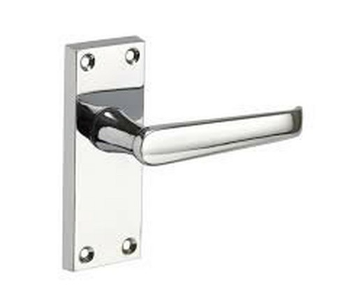 Door handles polished chrome - door,