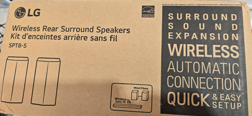 Wireless surround sound - lg,