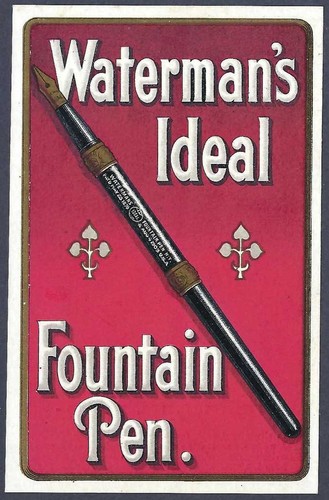 Waterman ideal fountain pens - waterman's,