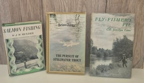 Fishing books lot - books, salmon