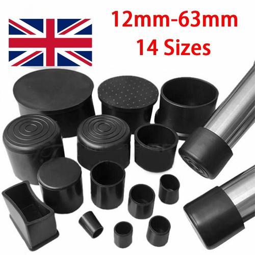 16x round pvc chair feet - 4/16x,