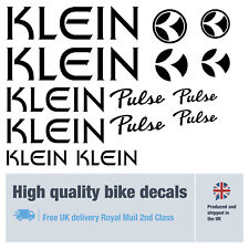 Klein Pulse bike decals labels