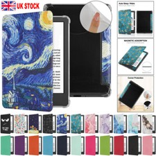 For All-New Amazon Kindle Paperwhite 12th Gen 2024 7" Leather Smart Case Cover