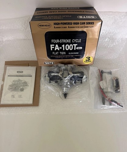 Saito engine 100t - engine, flat