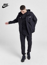 Nike Air Max Woven Cargo Tracksuit Black Size L Pre-Owned! 100% Genuine RRP £210