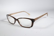 Vera Wang Eyeglasses V366 Womens Brown HN Full Rim Plastic Glasses Frames 52 mm