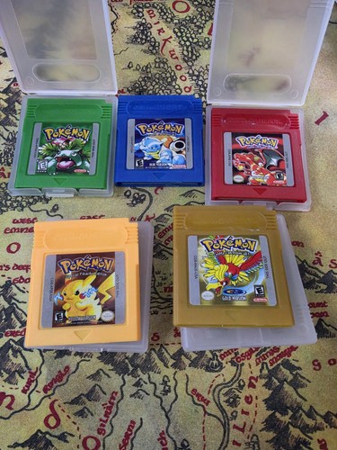 Pokémon game boy games - games, red