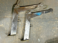 2x Stainless Steel Boat Davits