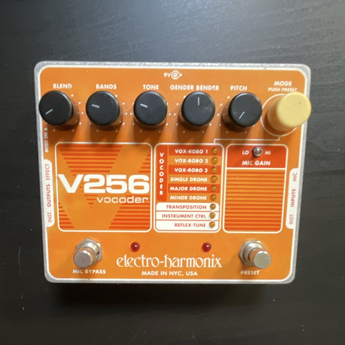 Electro harmonix v256 vocoder - electro-harmonix,