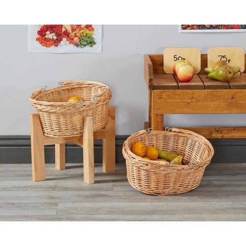 Wicker shopping baskets - shopping, (2pk)