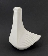 VINTAGE JONATHAN ADLER WHITE CERAMIC BIRD SCULPTURE FIGURE MODERNIST