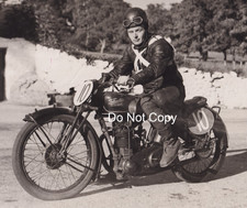 1931 Photo Reg Kavanagh Velocette TT Racer Isle Of Man Film No Limit Ballaugh