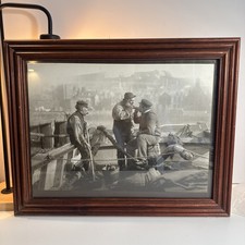 Vintage framed Fishermen of
