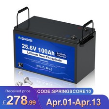 24V 100Ah Lithium Leisure