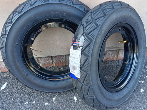 Vespa bgm black split rims - black,