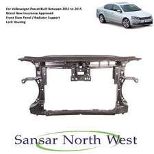 For VW Volkswagen Passat - Front Panel Radiator Support Slam  2011 to 2015