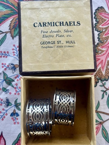Pair boxed 925 silver - of,