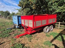 PETTIT 8 Tonne twin axle tipping grain trailer