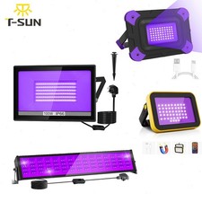 T-SUN LED UV Black Light UV Floodlight LED Light Strip For Party Club Halloween