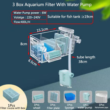 New Fish Tank Waterfall Filter