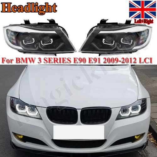 Pair black led - led, 3d