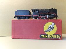 Trix Express 20-052 Steam loco & tender. 0-4-0.In box,with lights.Tested, all VG