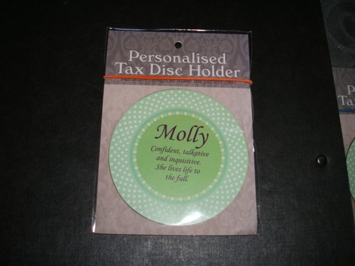 Tax disc holder - tax,