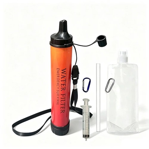 Personal water filter - water, straw