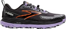 Brooks Cascadia 18 WIDE FIT Womens Trail Running Shoes Black Offroad Cushioned