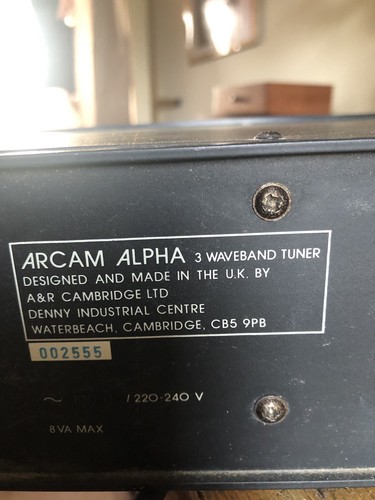 Arcam alpha waveband tuner - 3,