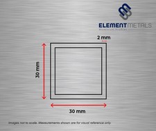Aluminium Square Box 19–50mm