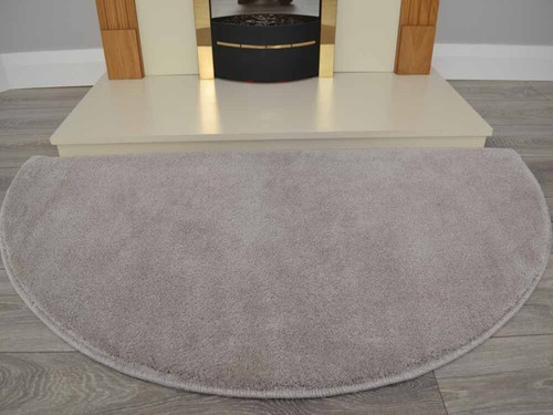 Semi circle rug natural - semi,