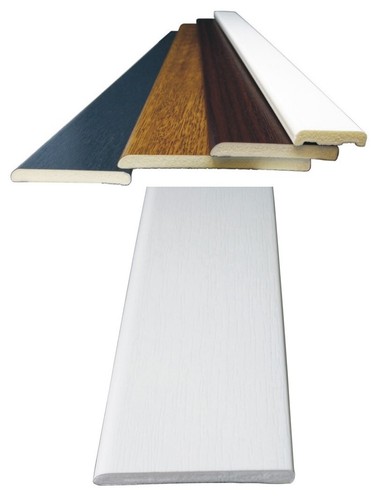Upvc door window - door, trim