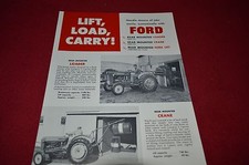 Ford Tractor Rear Loader, Crane & Forklift Dealer's Brochure LCPA2
