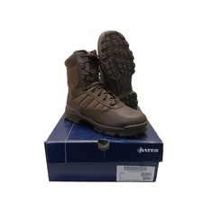 NEW British Army Bates Patrol Boots Combat Leather Brown Walking Hiking Male