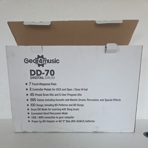 Gear4music digital drum - gear4music,