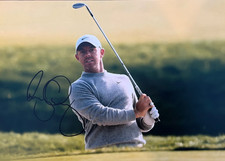 Rory McIlroy Hand Signed 12x8