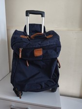 Bric's Milano Cabin Soft Suitcase 55cm 4 Wheels / Navy Blue